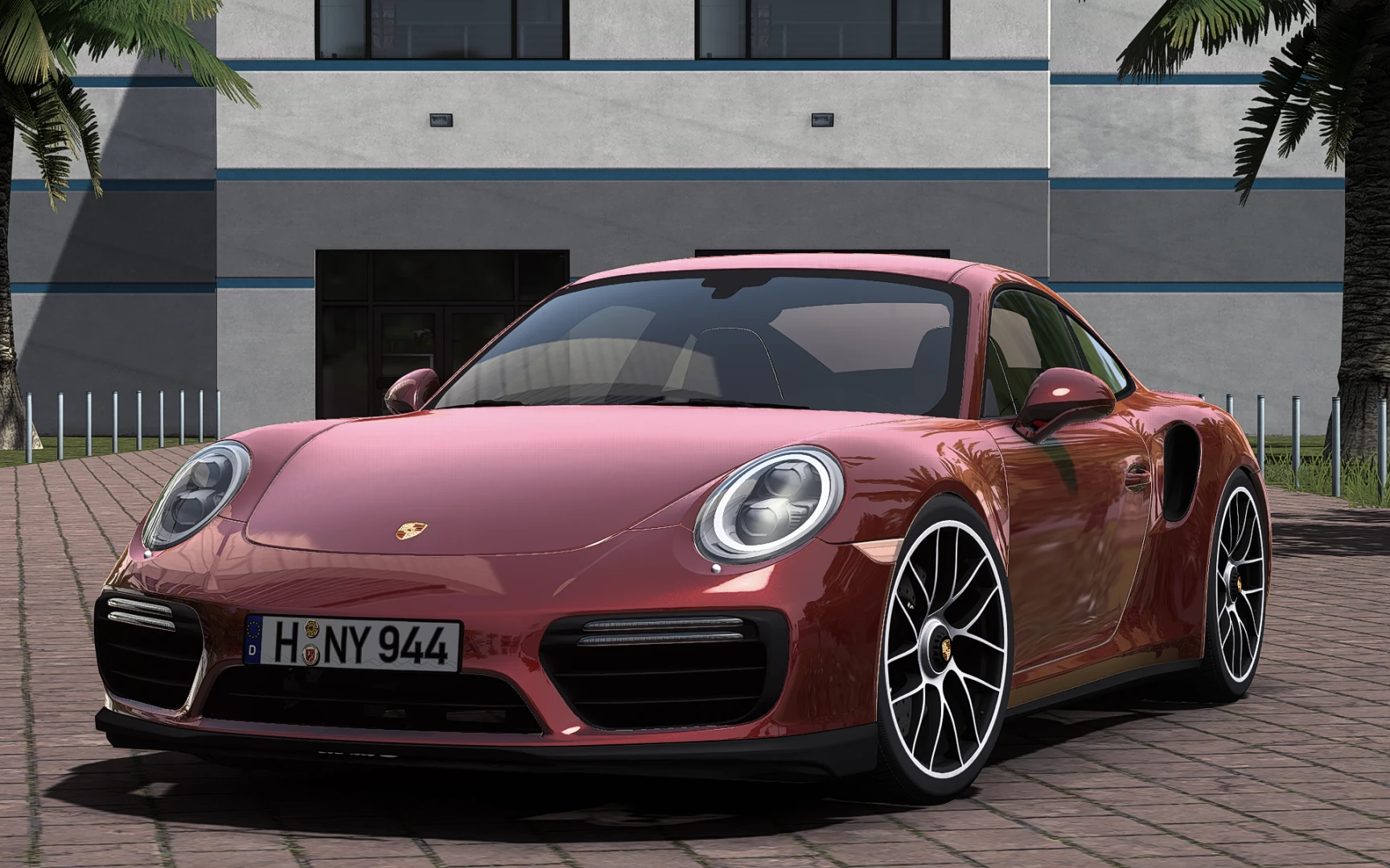 Porsche 991.2 911 Turbo S 2016 V2.5 1.59 2.5