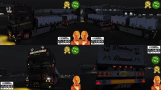 SCANIA R560 DONSLUND + TRAILER v6.0 ETS2 1.59.x 6.0 thumbnail 4