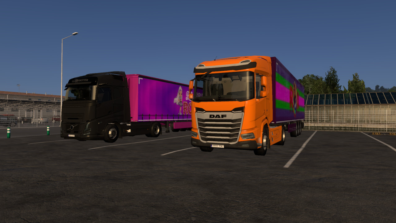 Blair's Roses & Rox Painting Semi Trailer Skin Pack