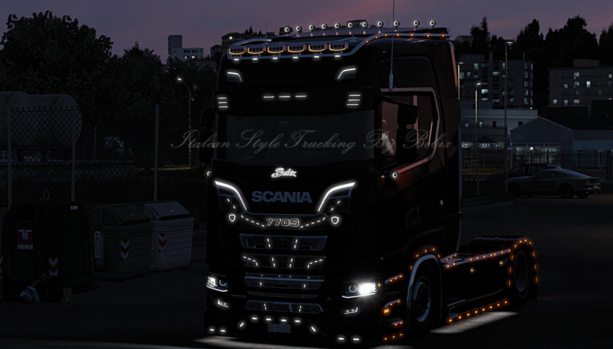 Tuning Italian Scania S SCS