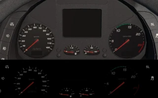 Iveco Hi-Way realistic tachometer to 2500 rpm 1.36 thumbnail 2
