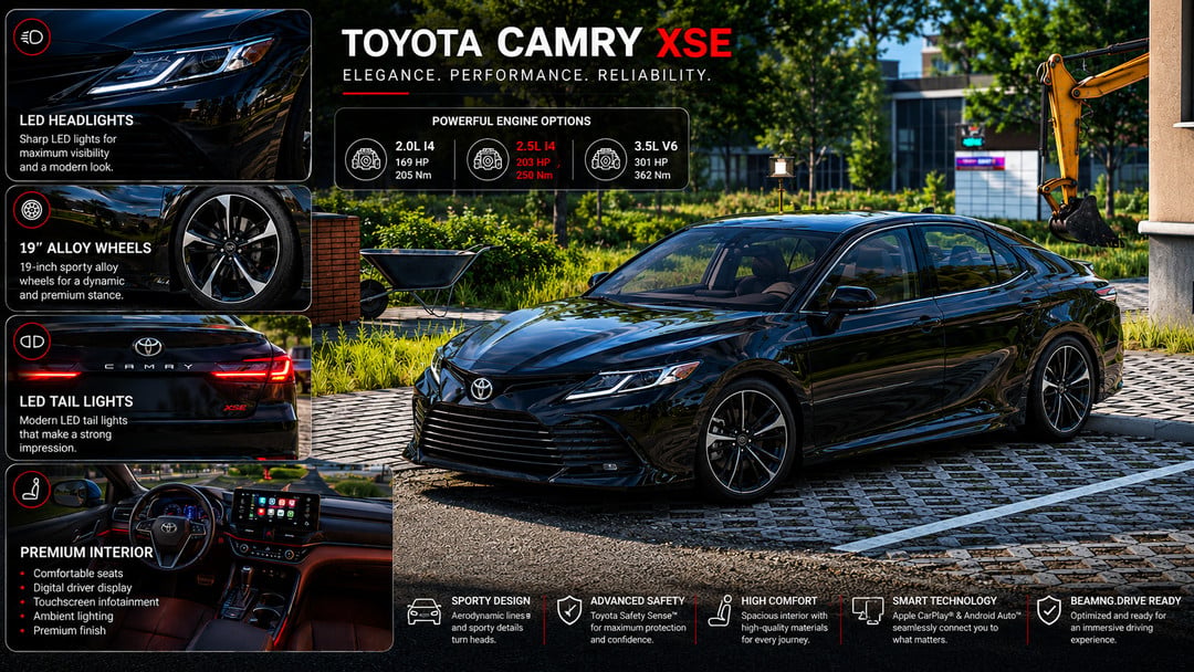 [PAID] Toyota Camry 2020 - 2025