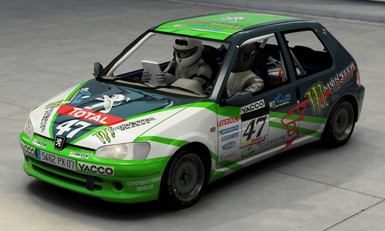 GrA Peugeot 106 Rally 1600