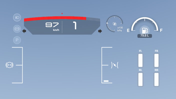 Custom GT7-Style Split HUD
