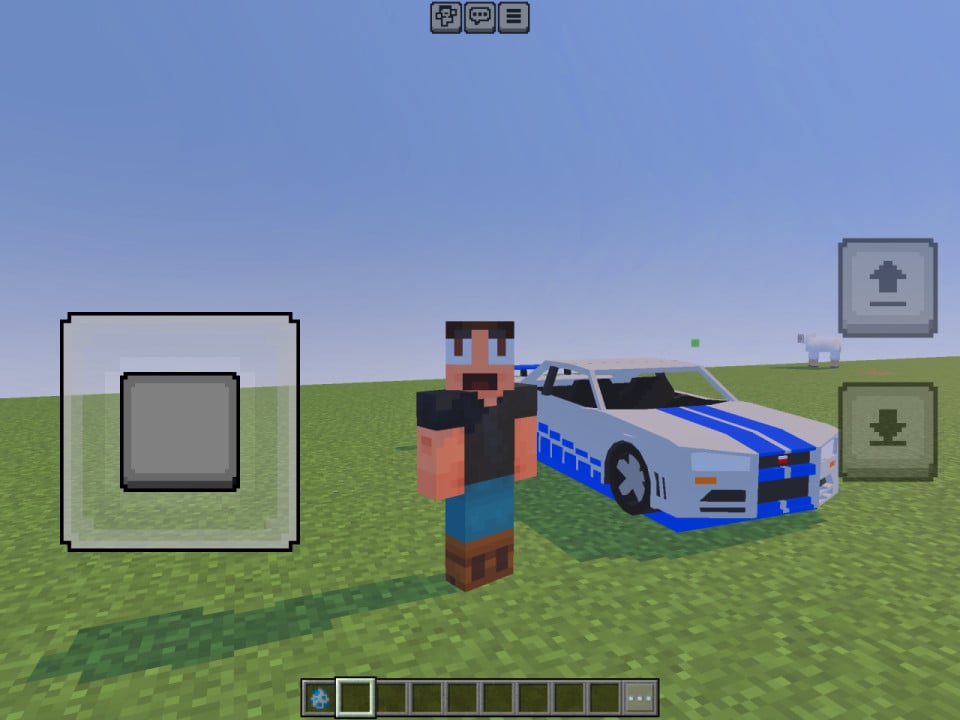 Nissan GT-R for Minecraft Bedrock Edition (FREE)