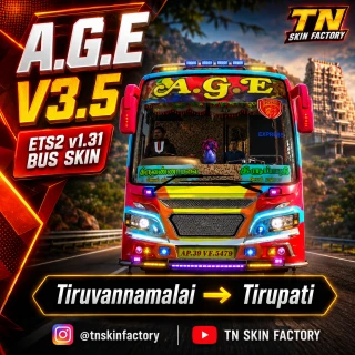 Arunai Bus Skin v3.5 thumbnail 12