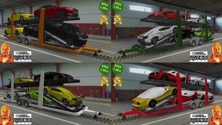 LOHR CAR TRANSPORTER TRAILER v4.0 ETS2 1.59.x 4.0 thumbnail 3