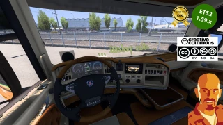 SCANIA STREAMLINE 730 LUPAL v6.0 ETS2 1.59.x 6.0 thumbnail 4