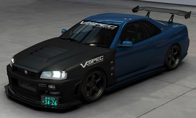 Nissan Skyline GT-R R34 V-SPEC Performance