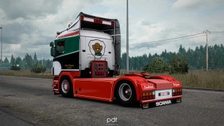 Scania 164L "Pwt Thermo" + Trailer v3.0 thumbnail 5
