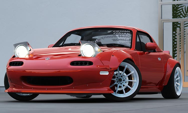 Pāndemic Mazda MX-5 Miata