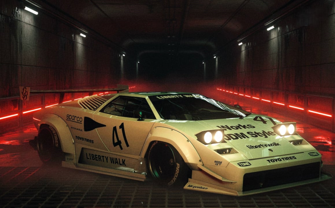 Lamborghini Countach (LB Walk Kit)