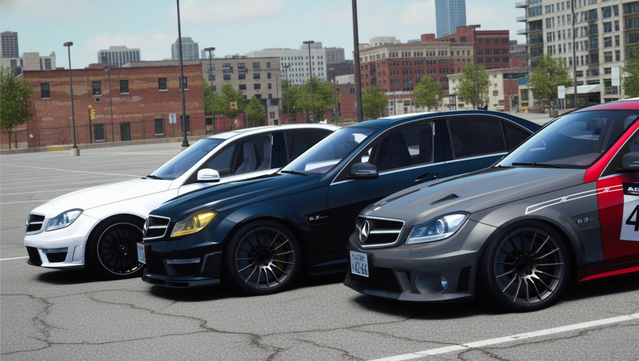 Mercedes-Benz AMG C63 W204 Pack
