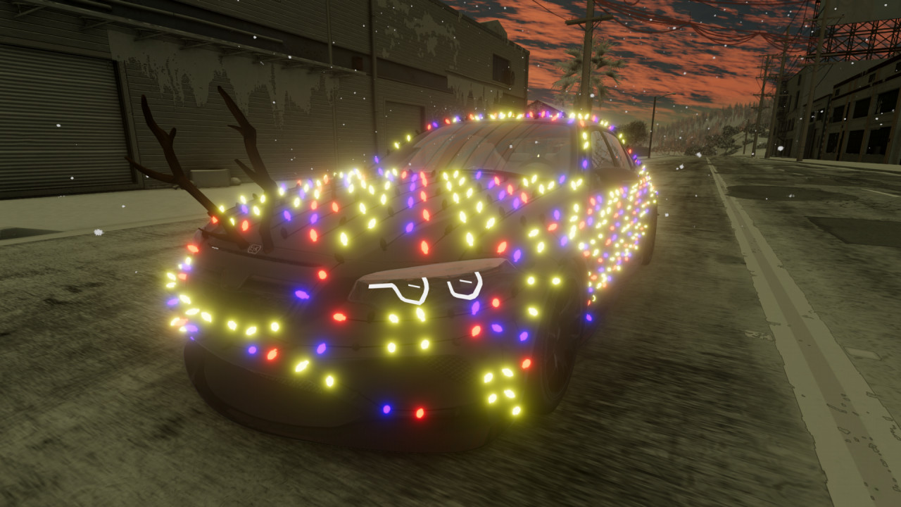 ETK800 Facelift + Christmas tree lights