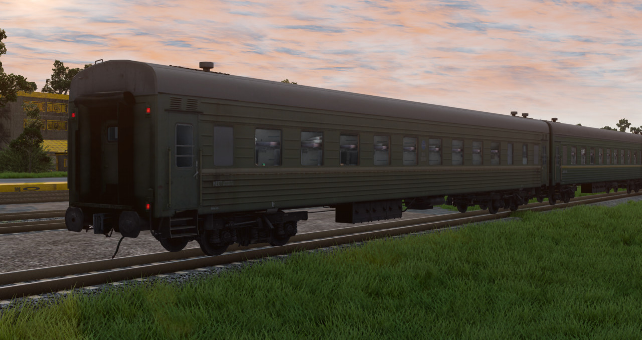Plackart Sleeper Carriage 2nd Class - Overnight Sleeper Carriages