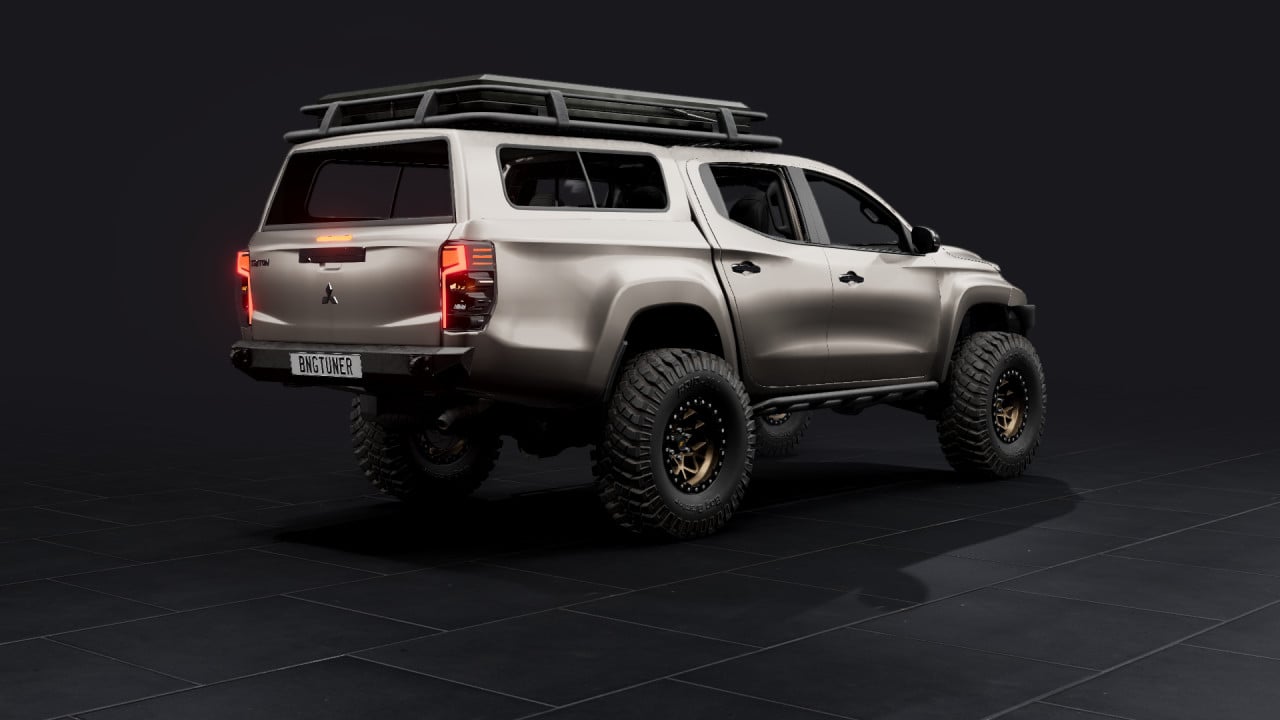 (PAID) 2020 Mitsubishi Triton L200 Double Cab BeamNG.Tuner Official Upload