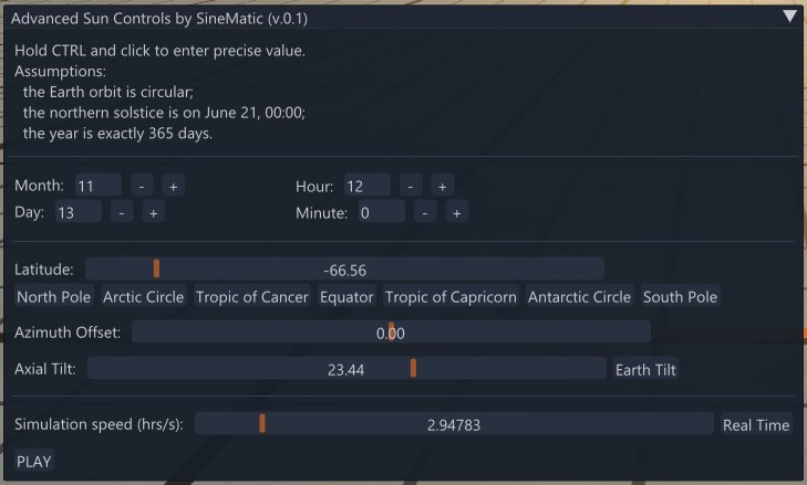 Advanced Sun Controls