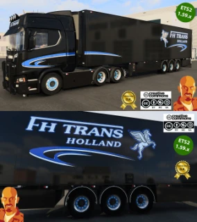SCHMITZ FH-TRANS TRAILER v1.0 ETS2 1.58-1.59.x 1.0 thumbnail 3