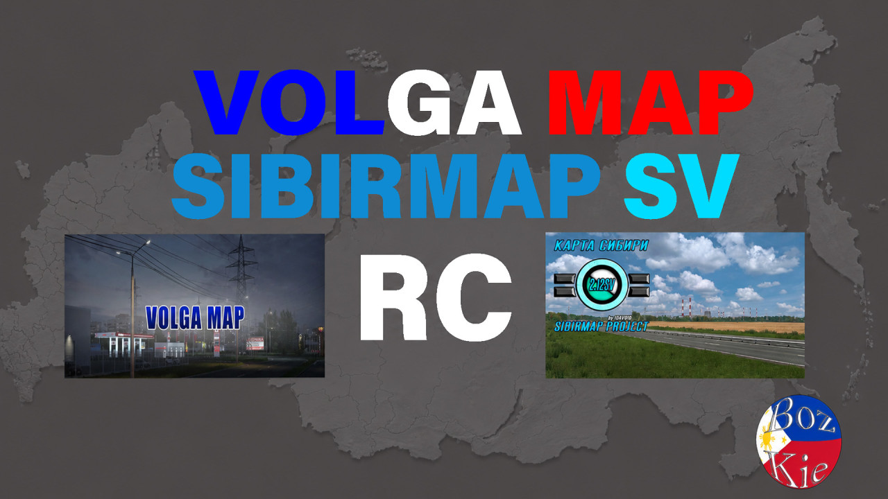 Volga Map - SibirMap SV RC