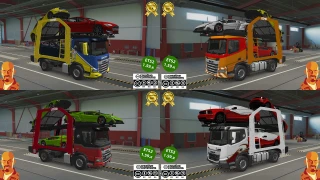 DAF XD CAR TRANSPORTER v2.0 ETS2 1.59.x 2.0 thumbnail 3