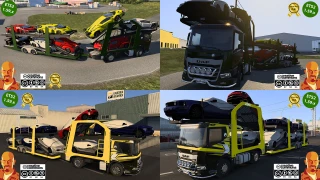 DAF XD CAR TRANSPORTER v2.0 ETS2 1.59.x 2.0 thumbnail 4