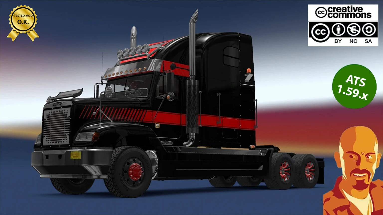 FREIGHTLINER FLD v2.1 FIX ATS 1.59.x 2.1