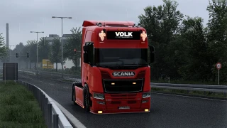 Volk Transporte Scania R 2016 & Trailer Skin Combo 1.0 thumbnail 9