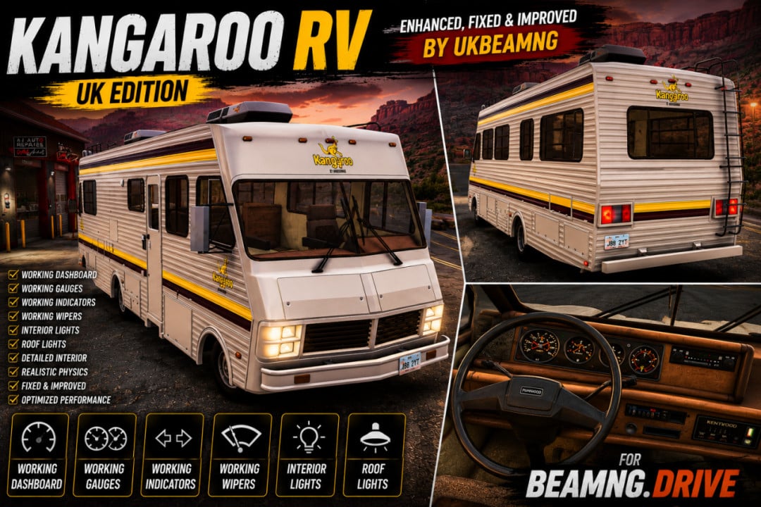 Kangaroo RV  FIX + UPDATE