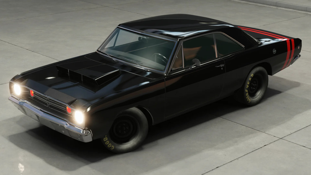 1968 Dodge Dart Hood scoop