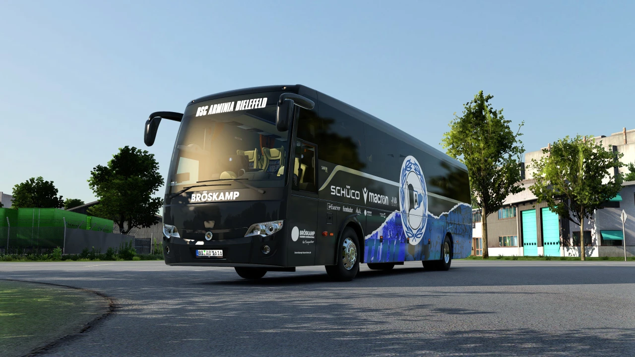 Arminia Bielefeld Team Bus