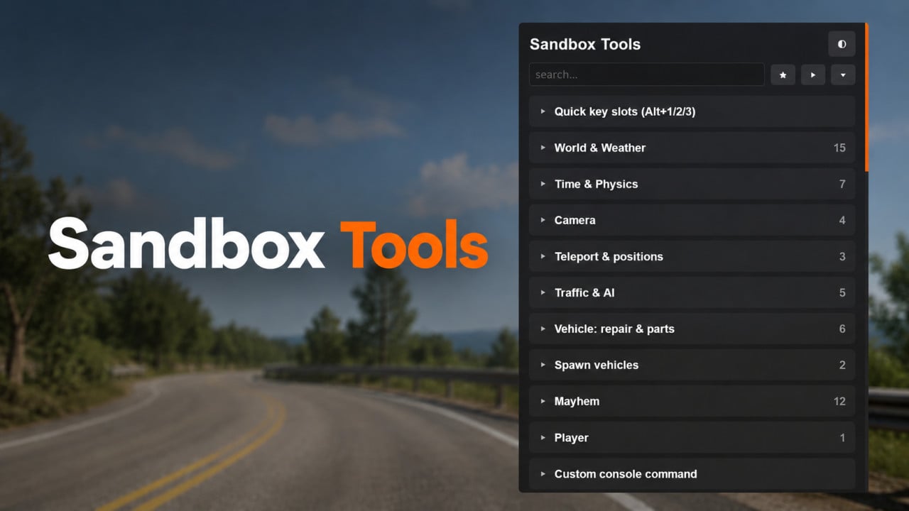 Sandbox Tools