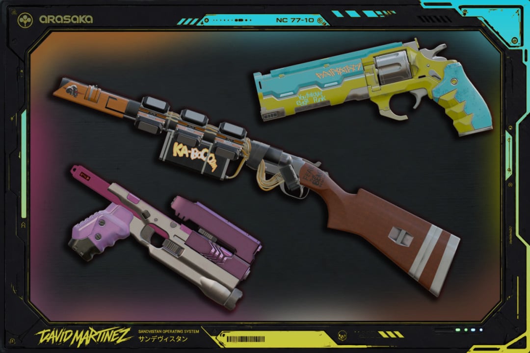 Iconic Weapon Loadouts - David Martinez