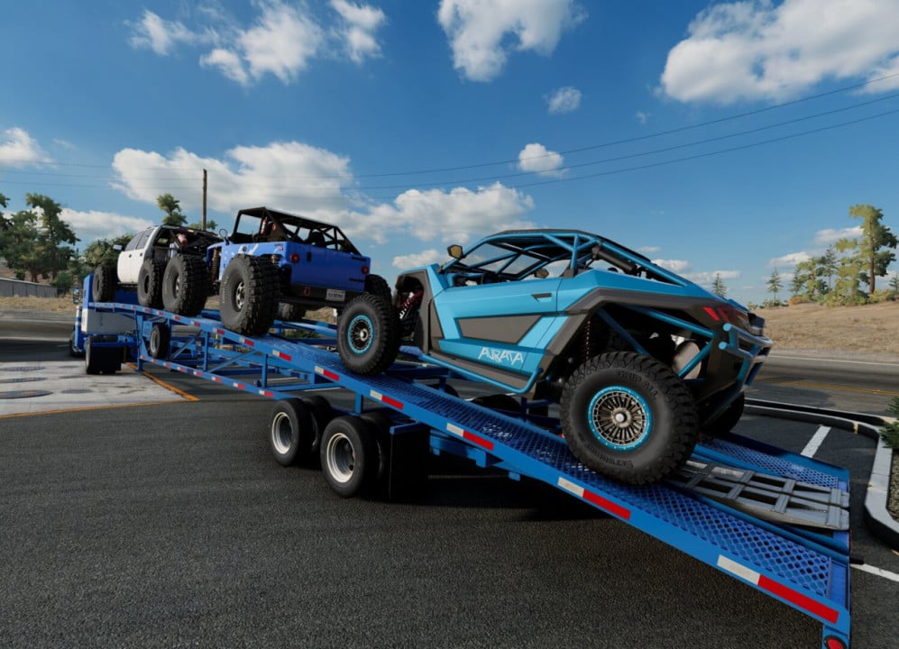 Grant Gooseneck Wedge Car Trailer