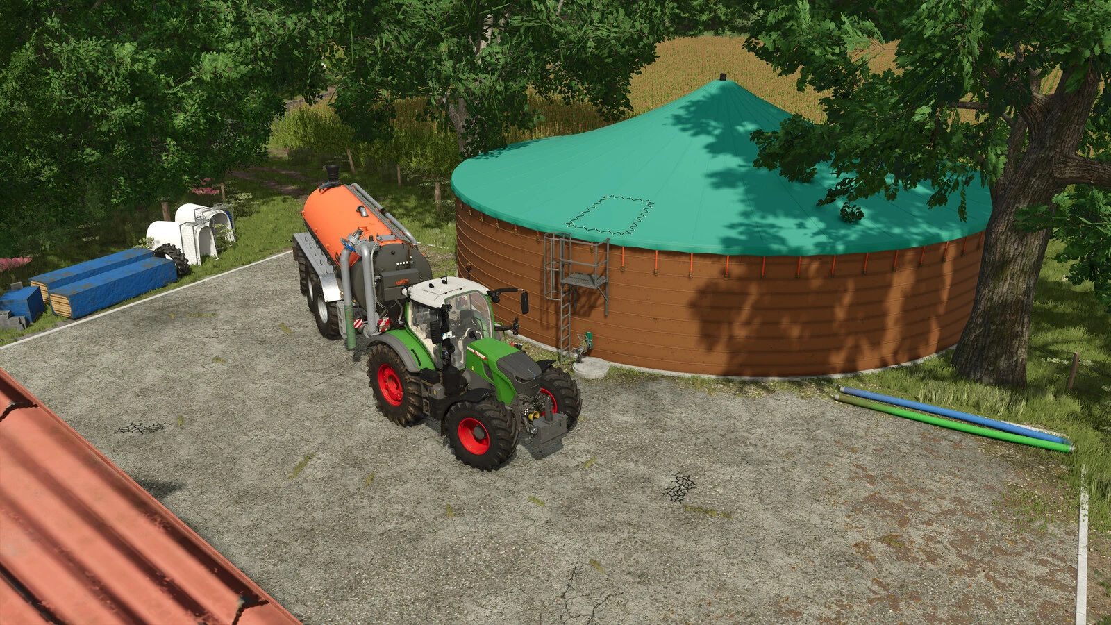 Stainless Steel Liquid Manure Tank 1.0