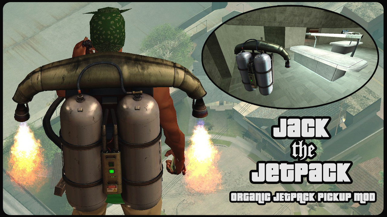 Jack the Jetpack - Organic Jetpack Pickup
