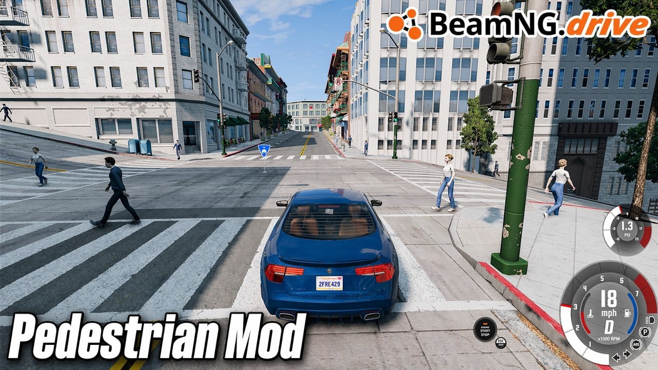 Pedestrian & Walking Mod