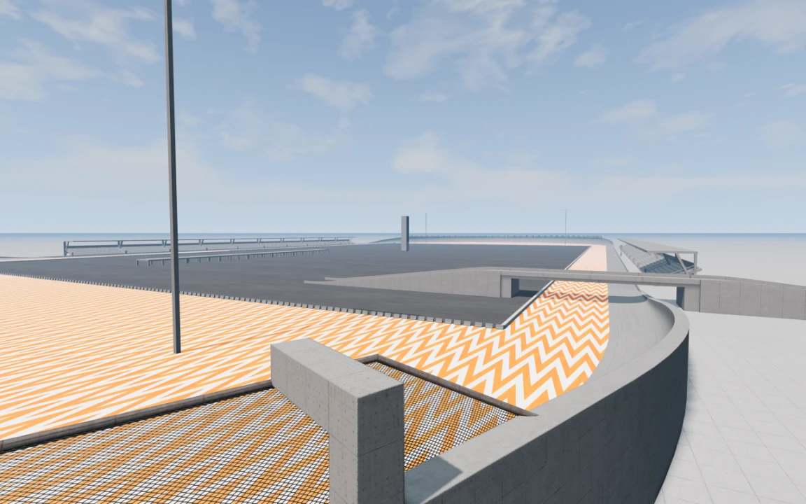 Elliptical track for GRIP V2