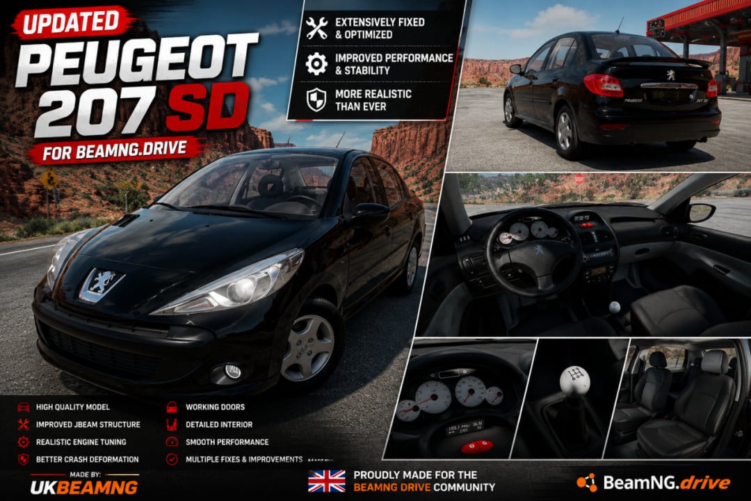 PEUGEOT 207 SD IRANI FIX+UPDATE