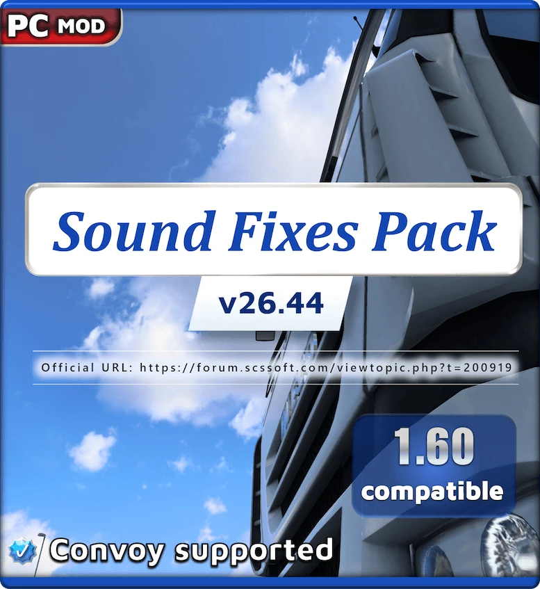 Sound Fixes Pack v26.44
