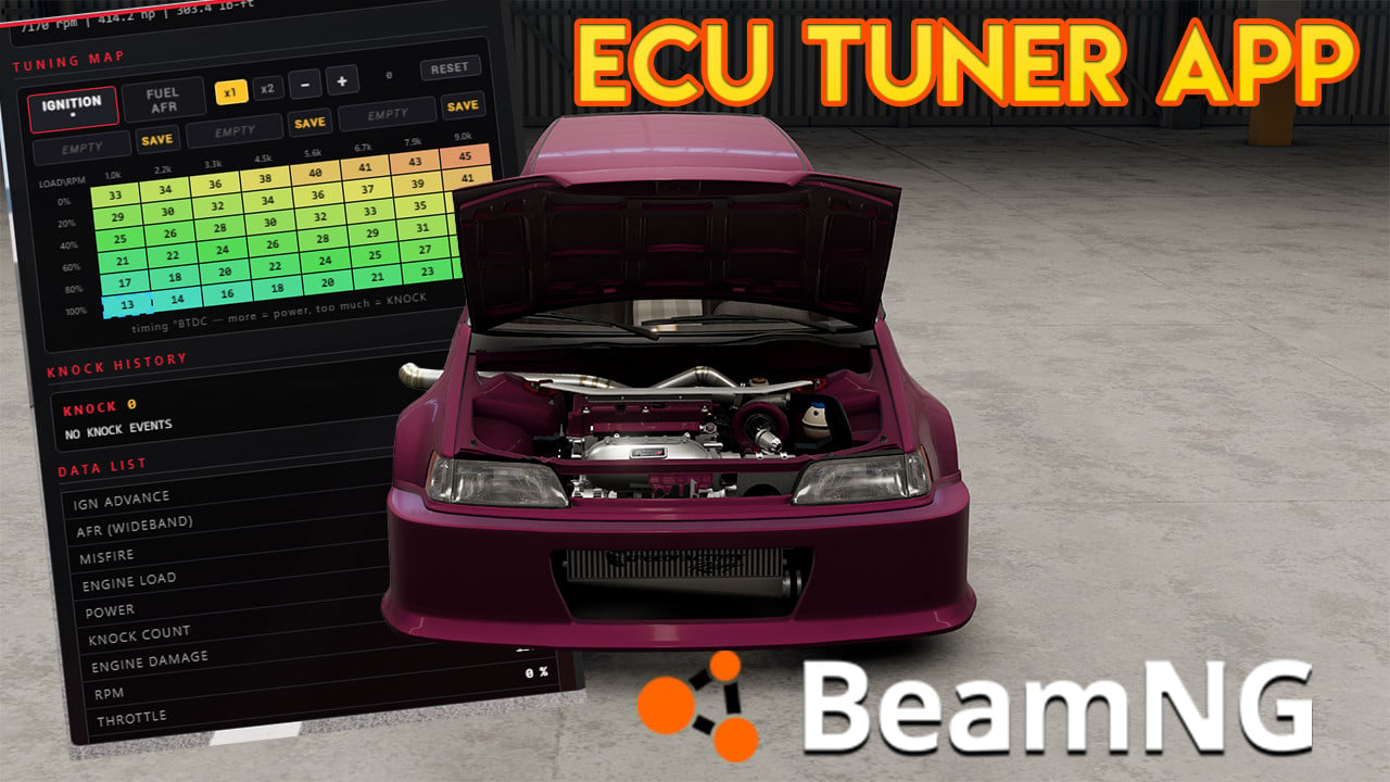 ECU Tuner For BeamNG