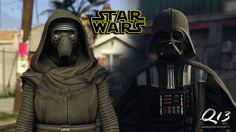 Kylo Ren & Darth Vader