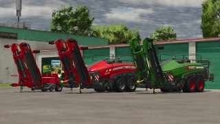 Pack Of Balers With Windrower 2.0