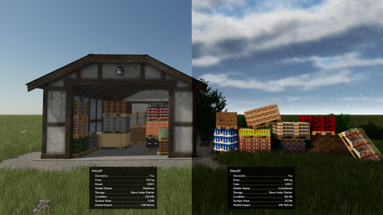 Storage Overhaul: Pallet Degradation System