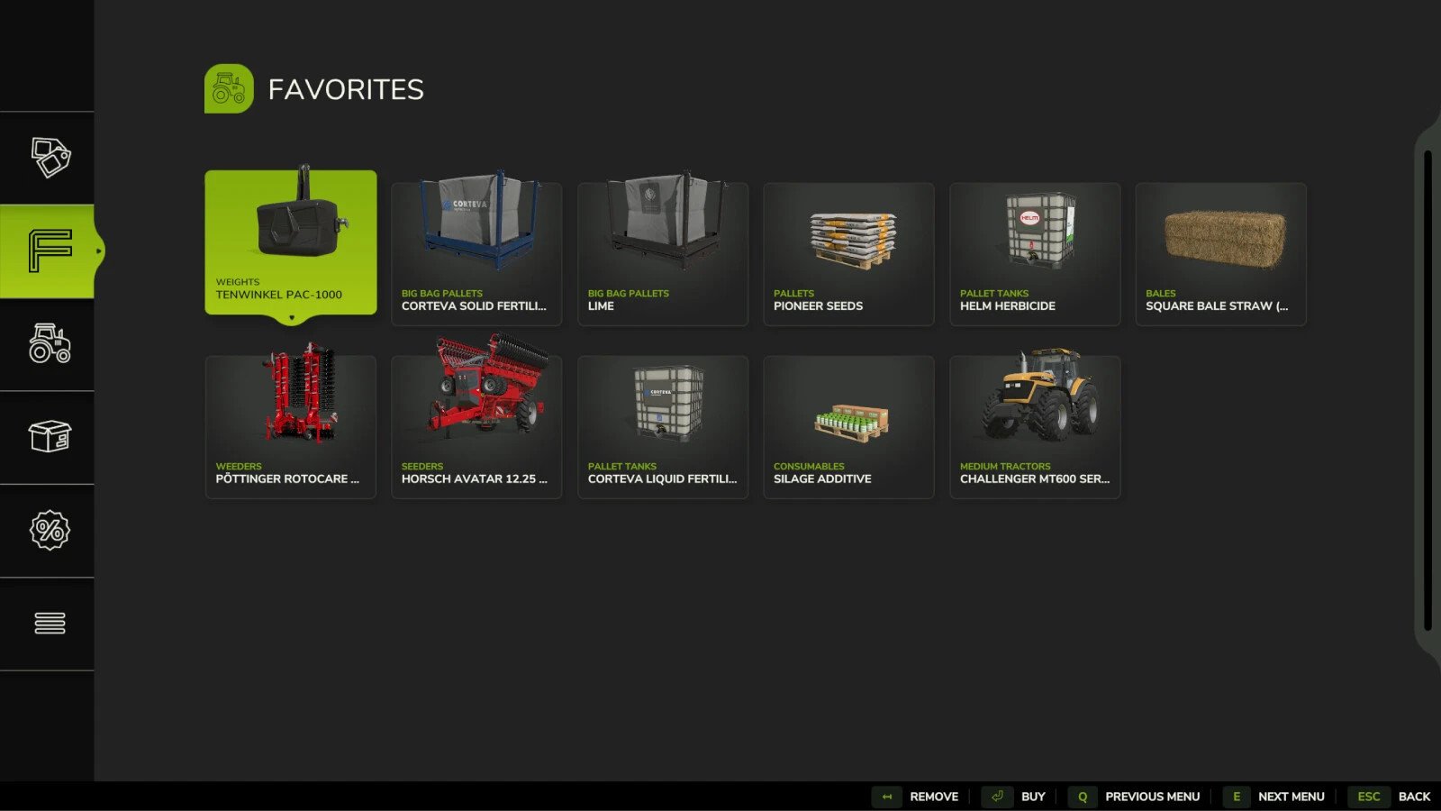 Shop Favorites 1.0