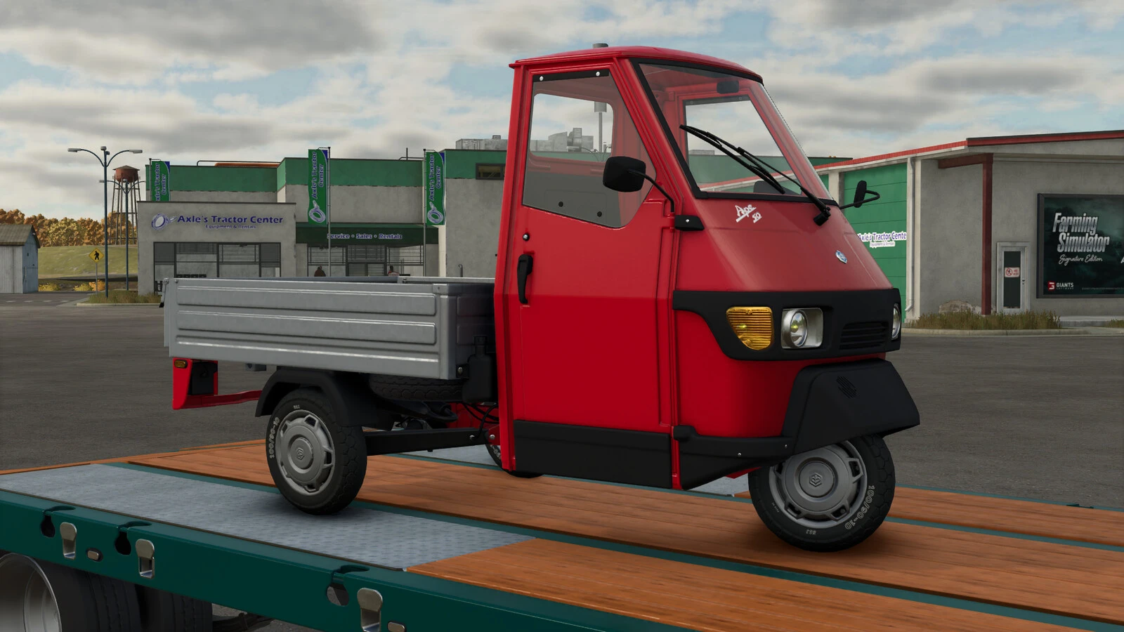 Piaggio Ape Tires With Letters (Prefab*) 1.0