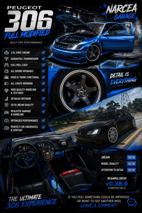 Peugeot 306 -Full Modified-