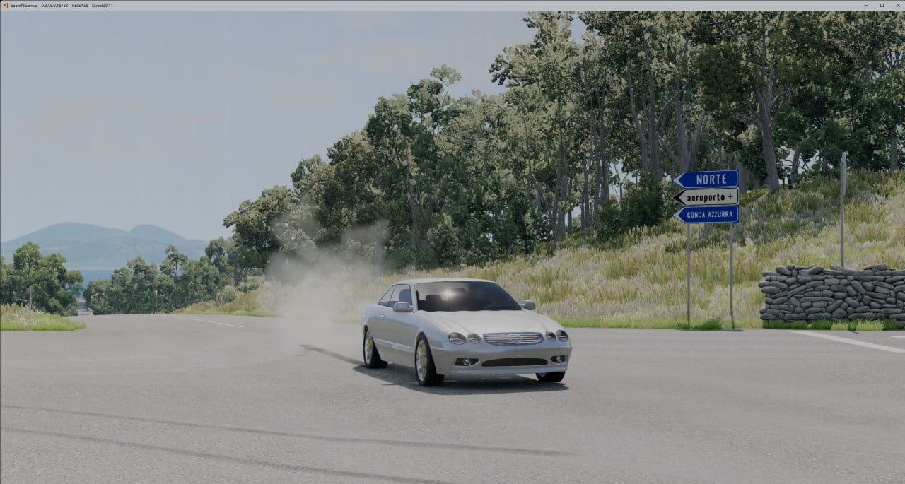 Mercedes-Benz CL55 AMG (automation mod)