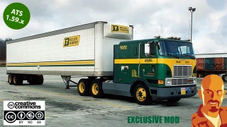 INTERNATIONAL 9800 BUILDERS TRANSPORT + TRAILERS ATS 1.59.x (EXCLUSIVE MOD) 2.0 thumbnail 2