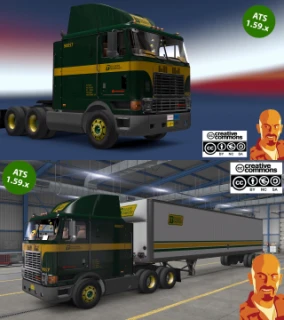 INTERNATIONAL 9800 BUILDERS TRANSPORT + TRAILERS ATS 1.59.x (EXCLUSIVE MOD) 2.0 thumbnail 3