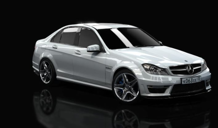 Mercedes-benz C63 AMG W204 2012